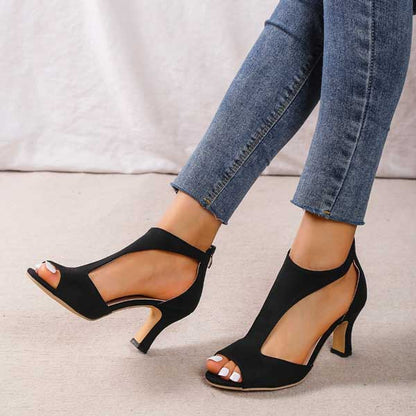Ailyn Orthopedische Comfortsandalen met Hak – Stijlvol & Ondersteunend