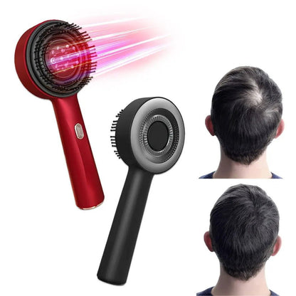Elektrische Massagekam met Rood Licht Therapie – Hoofdhuidverzorging & Haargroei Stimulatie
