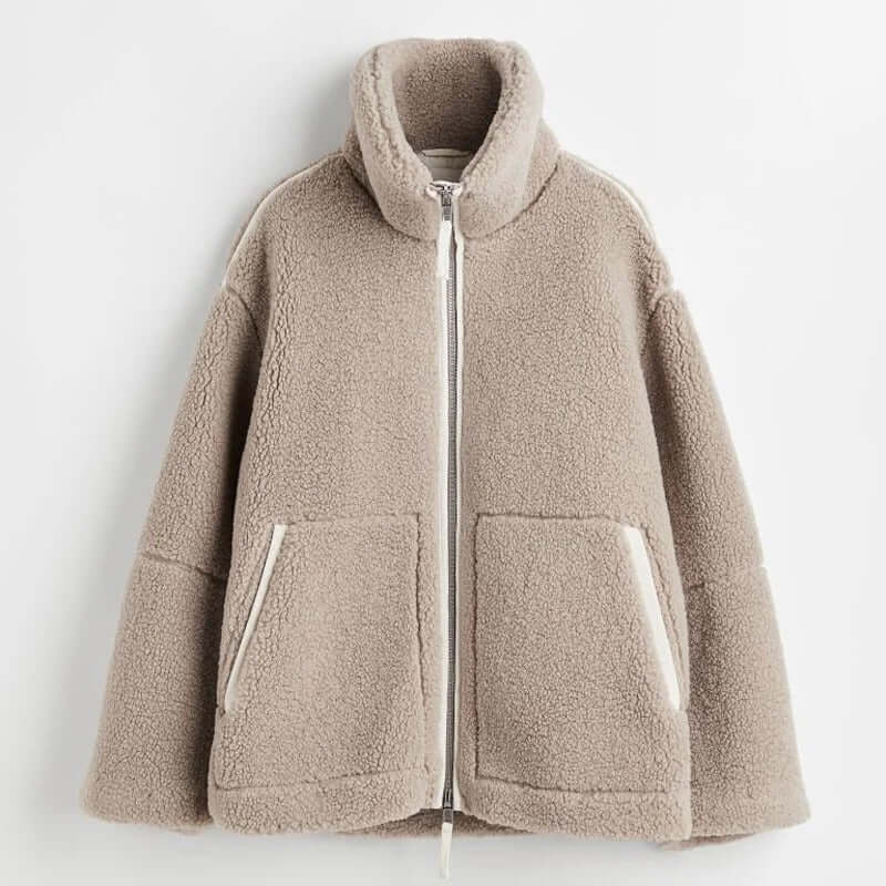 Oversized Elegante Damesmantel – Comfort en Stijl voor de Winter