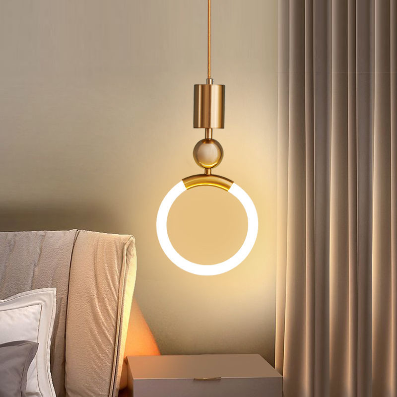 Nordic Simple LED Hanglamp – Minimalistische Metalen Verlichting voor Keuken en Eetkamer