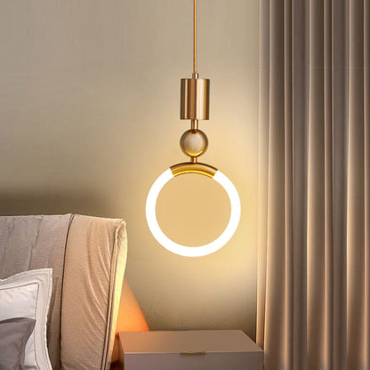 Nordic Simple LED Hanglamp – Minimalistische Metalen Verlichting voor Keuken en Eetkamer