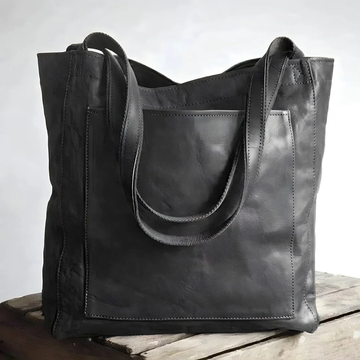 Vintage Leren Handtas – Tijdloze Elegantie & Duurzaamheid