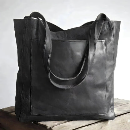 Vintage Leren Handtas – Tijdloze Elegantie & Duurzaamheid
