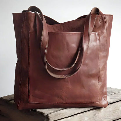 Vintage Leren Handtas – Tijdloze Elegantie & Duurzaamheid