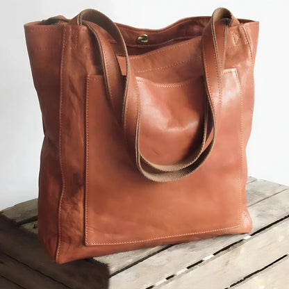 Vintage Leren Handtas – Tijdloze Elegantie & Duurzaamheid