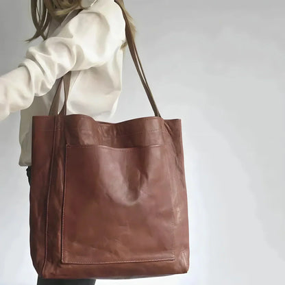 Vintage Leren Handtas – Tijdloze Elegantie & Duurzaamheid