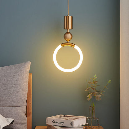 Nordic Simple LED Hanglamp – Minimalistische Metalen Verlichting voor Keuken en Eetkamer