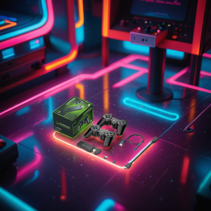 PixelDrive Retro 4K Console – Meer dan 20.000 Klassieke Games in Eén Systeem