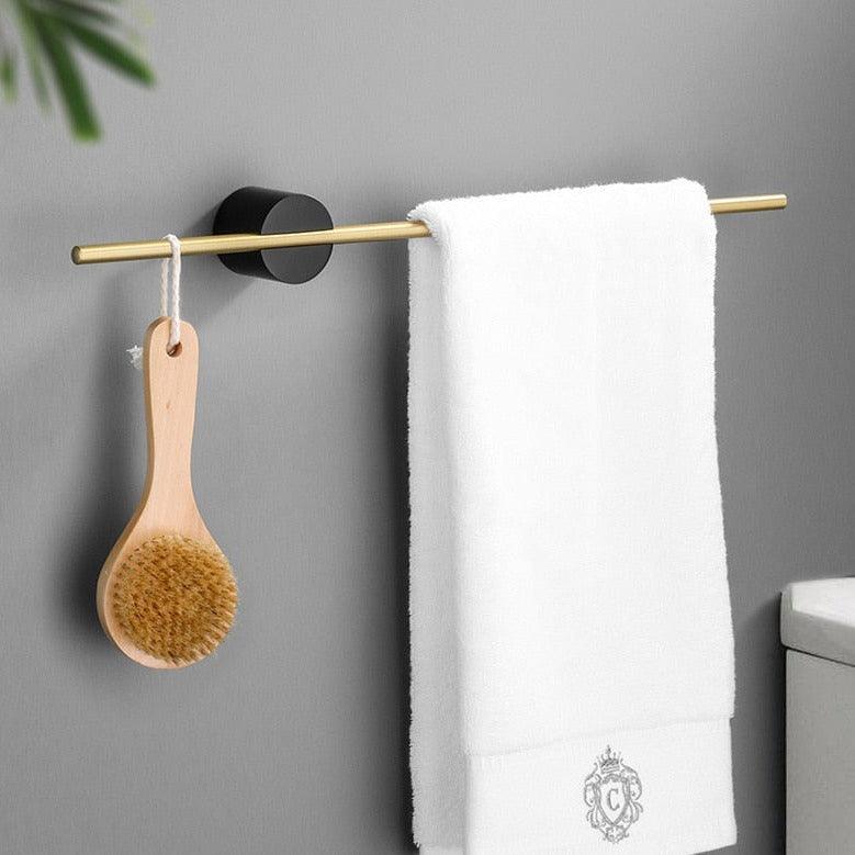LuxeHang Handdoekrek – Moderne en Elegante Metalen Handdoekhouder