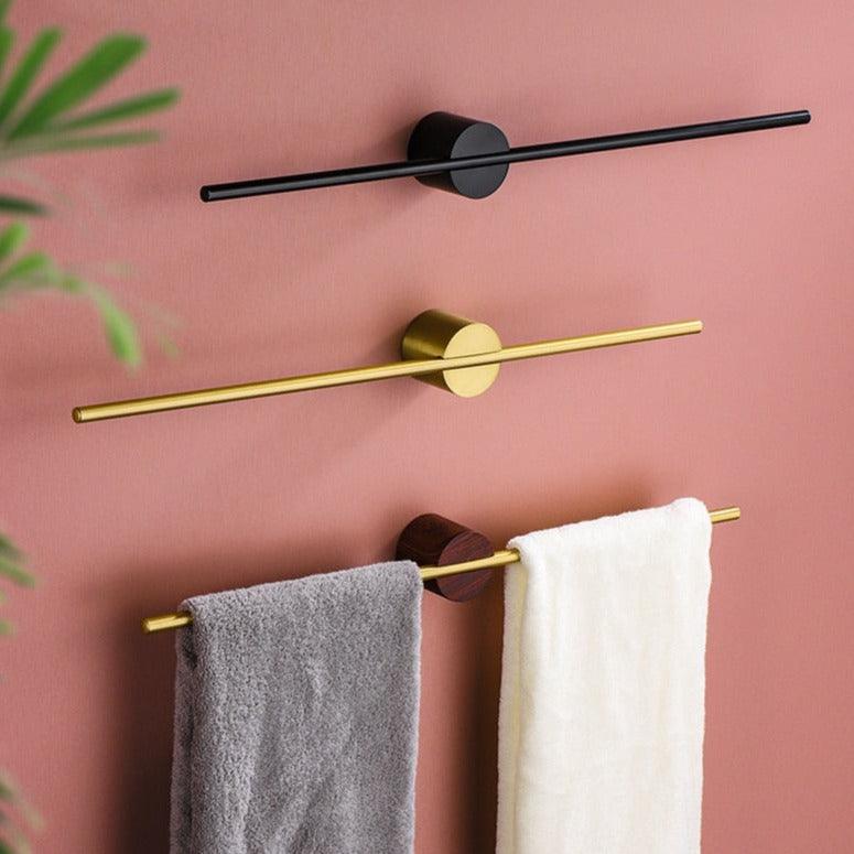 LuxeHang Handdoekrek – Moderne en Elegante Metalen Handdoekhouder