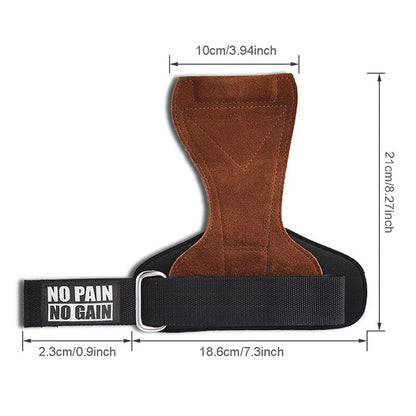 Gewichtheffen Grips – Anti-Slip Power Grips voor Krachttraining & Gewichtheffen
