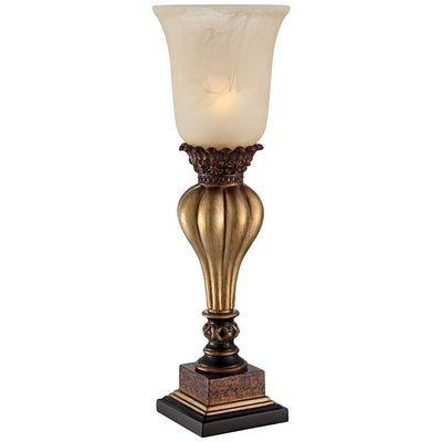 Elegant Glow Console Table Lamp with Frosted Glass