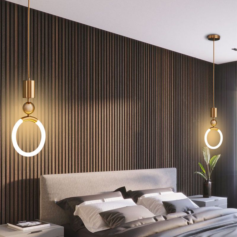 Nordic Simple LED Hanglamp – Minimalistische Metalen Verlichting voor Keuken en Eetkamer